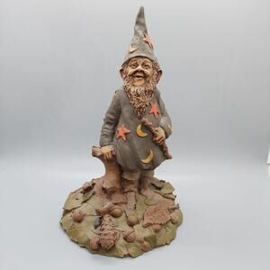 1983 Tom Clark Gnome THE WIZ Sculpture Figurine Cairn Studio Vintage Resin 8.5in